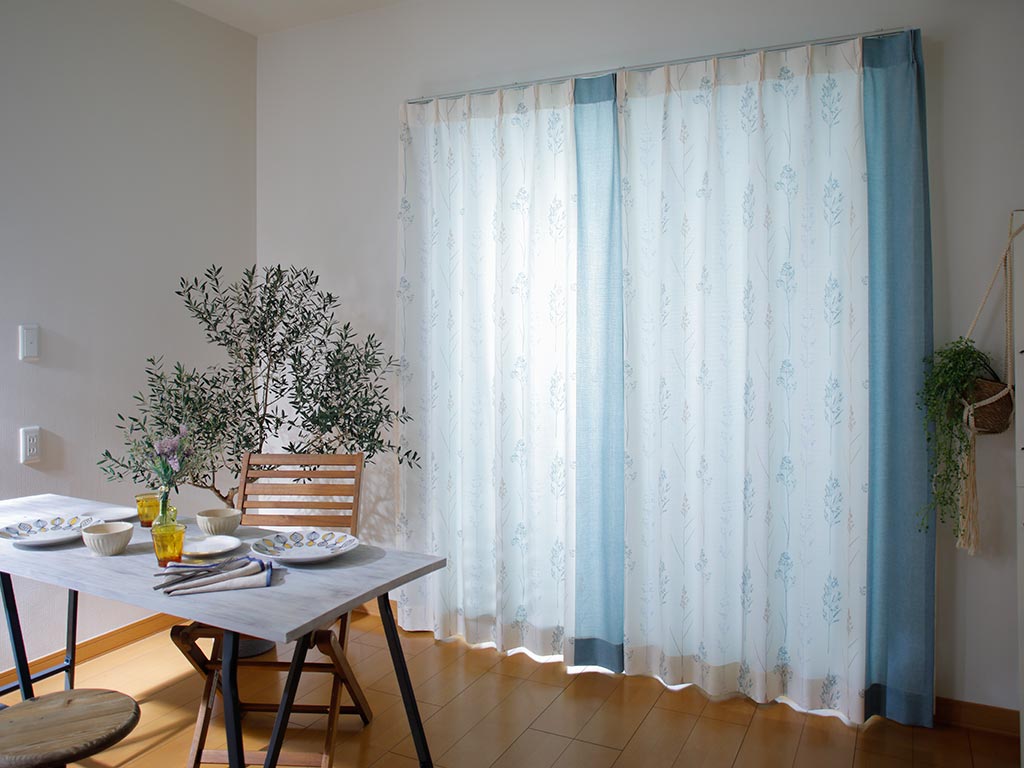 無地と柄の組み合わせ！ナチュラルで落ち着いたお部屋へ | 商品詳細